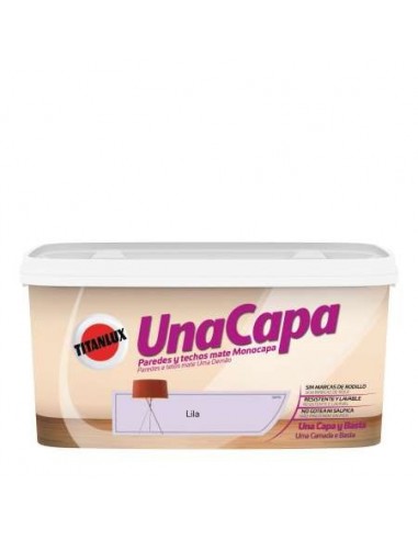 PINTURA UNA CAPA TITANLUX LILA 4L