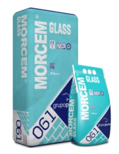 SACO 25KG MORCEM GLASS -COLOC.PAVES-