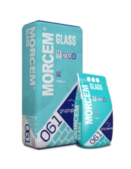 SACO 25KG MORCEM GLASS -COLOC.PAVES-