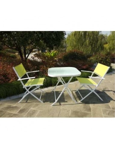 CONJUNTO CHIC (1MESA CUADRADA PLEGABLE 6