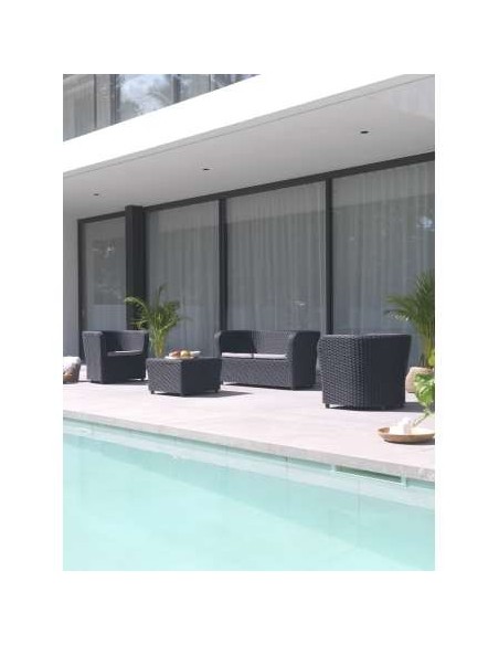 CONJUNTO NOVA COFFE ANTRACITA 4 PLZ(SOFA