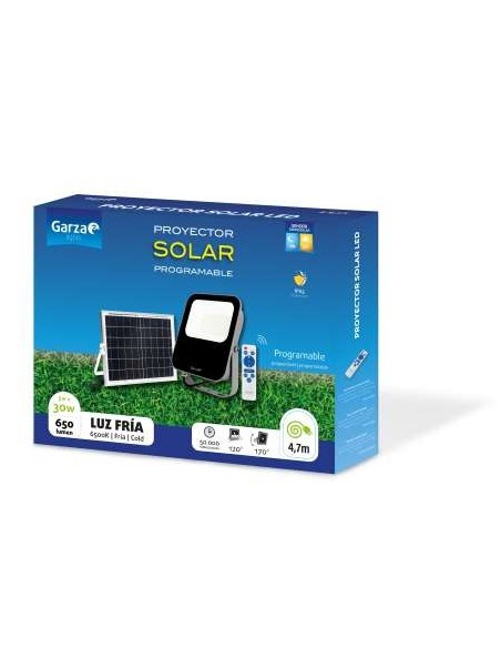 FOCO LED 30W EXT SOLAR 30W C/MANDO