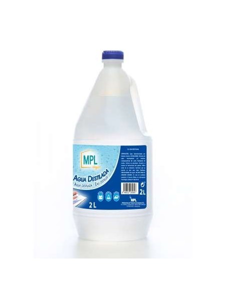 BOTELLA 2LT.AGUA DESTILADA *MPL