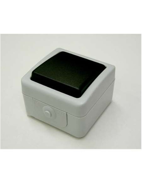 INTERRUPTOR ESTANCO 10A/250V IP-44 GRIS