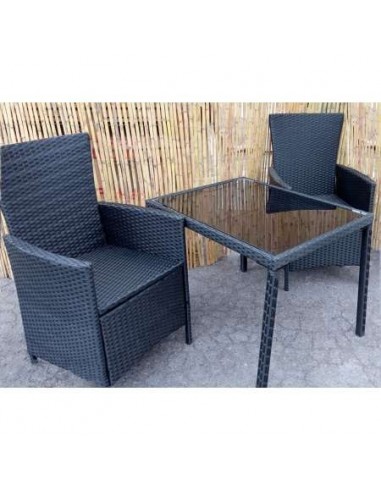 CONJUNTO RATAN SINTETICO ELBA MESA TAPA
