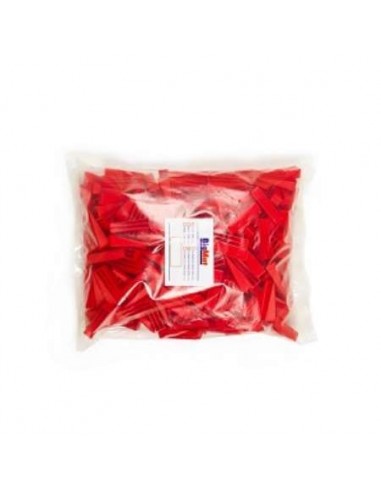 BOLSA 300UD CUÑA NIVELACION ROJA *BIGMAT
