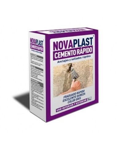 CAJA 1KG. CEMENTO RAPIDO NOVAPLAST