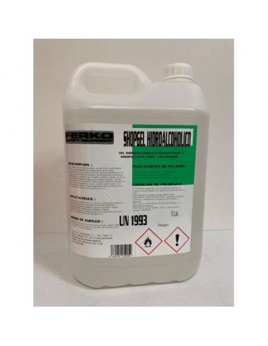 GARRAFA 5LT GEL HIDROALCOHOLICO *FERKO