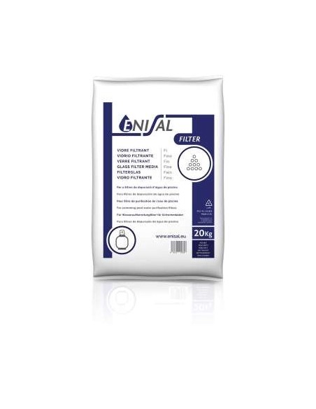 KG VIDRIO FILTRANTE ENISAL FINO SACO 20KG