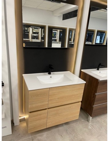 MUEBLE 80CM VEGA ROBLE H.SUSP+LV+ES+APL.