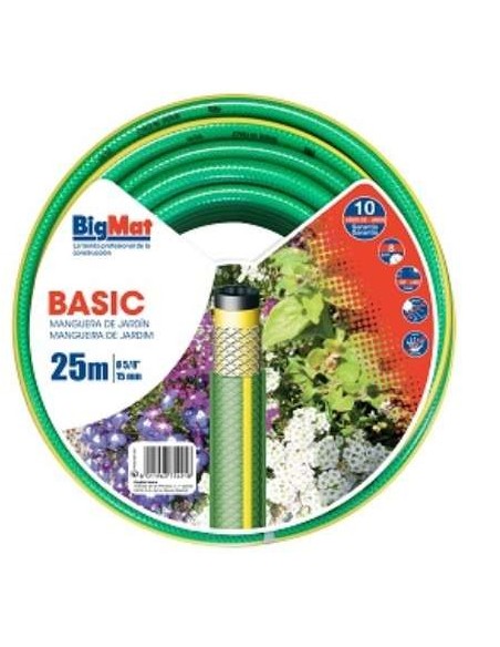 ROLLO MANGUERA BASIC 15X25M *BIGMAT