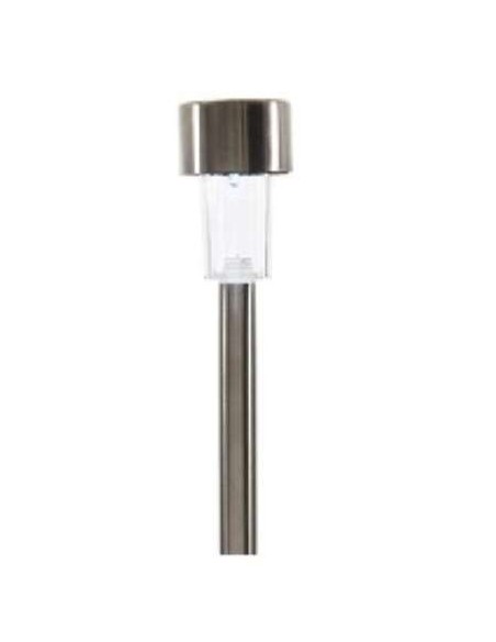 BALIZA DE LED SOLAR DE JARDIN EXTER(BLAN