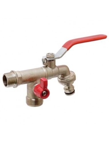 GRIFO JARDIN DOBLE SALIDA