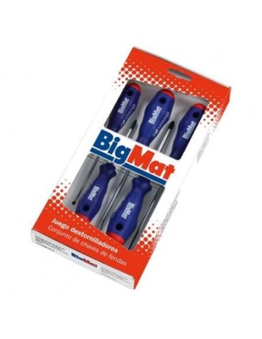 JUEGO 5UD DESTORNILLADORES M/BIM. BIGMAT