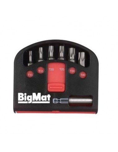 JUEGO 6UD PUNTAS+POR. SWIFT TORX *BIGMAT