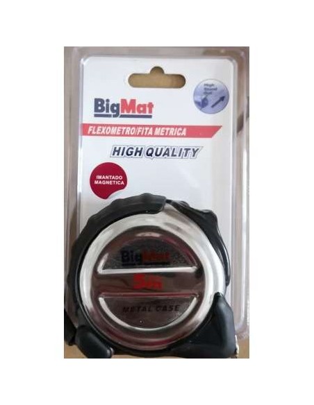 FLEXOMETRO METAL 5X25 C/IMAN *BIGMAT