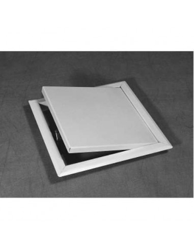 TRAMPILLA METALICA BLANCA BIGMAT 50X50