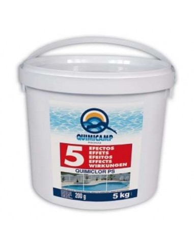 BOTE 5KG CLORO 5 EFEC.TABLETA QUIMICL