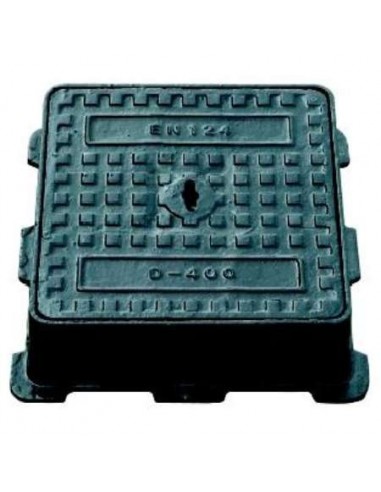 TAPA ARQUETA HF 40X40 CALZADAS D-400