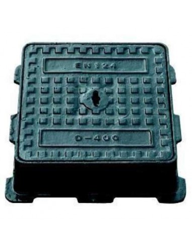 TAPA ARQUETA HF 80X80 CALZADAS D-400