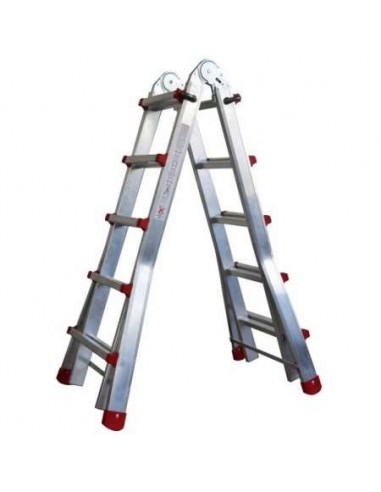 ESCALERA MULTI 4+4 ALUM. M75 *BIGMAT