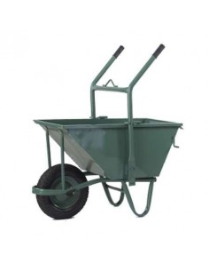 CARRO CHINO VERDE 120L - RUEDA PNEUMÁTIC