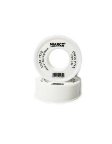 ROLLO CINTA TEFLON 12X12X0,1 BL/AZ AGUA