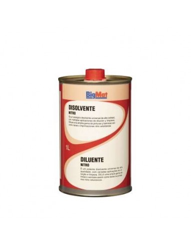 BOTE 1LT DISOLVENTE NITRO *BIGMAT