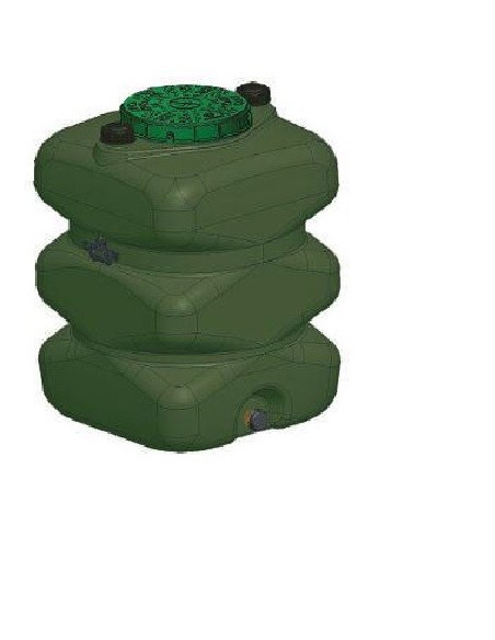 DEPOSITO AGUA AQUAVARIO 1000LT 78X78X200
