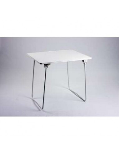 MESA PLEGABLE BLANCA 80X60XCM