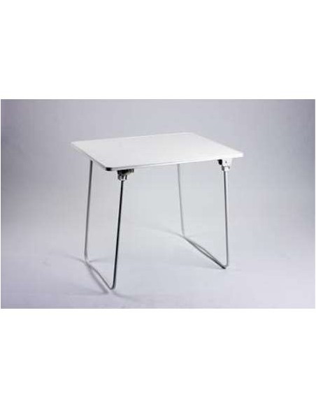 MESA PLEGABLE BLANCA 80X60XCM