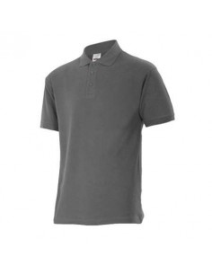 POLO MANGA CORTA GRIS TALLA L