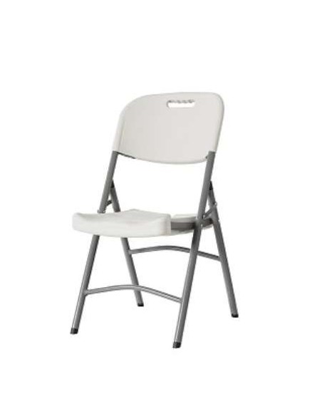 SILLA PLEGABLE STANFORD 88X45X50CM BLANC