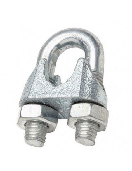 SUJETACABLES ZINC. 3MM 1/8 D-741