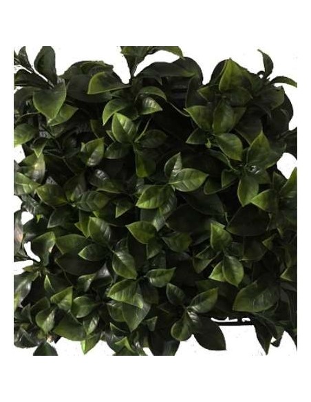 OCULTACION ARTIFICIAL HOJA FICUS 50X50CM