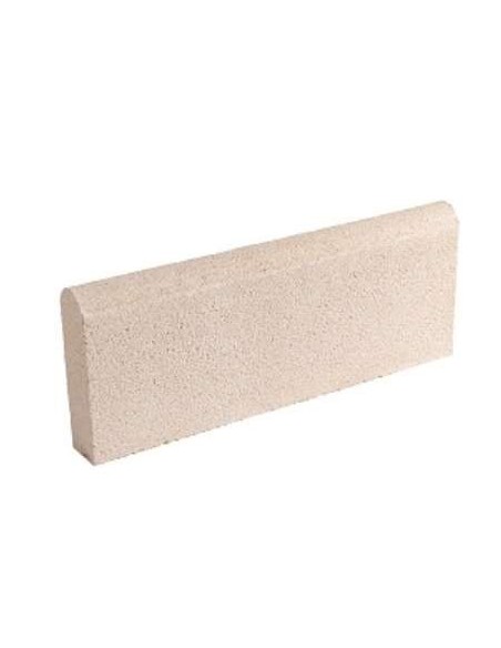 BORD.CASTELLON 6X20X50 2CANTO ROMO BLANC