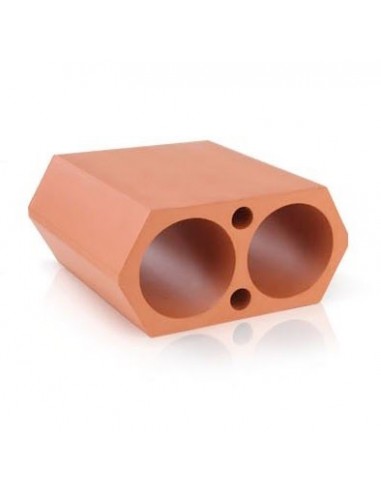 BOTELLERO DOBLE ROJO 24X25X12