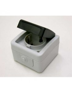 BASE ENCHUFE C/T.T. 16A 250V 20100 RUBIL