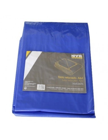 TOLDO AZUL NIVEL 4X6MT REFOR.115G