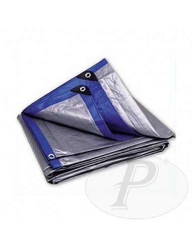 TOLDO PISCINA 8X12 AZUL-PLATA HEPOL