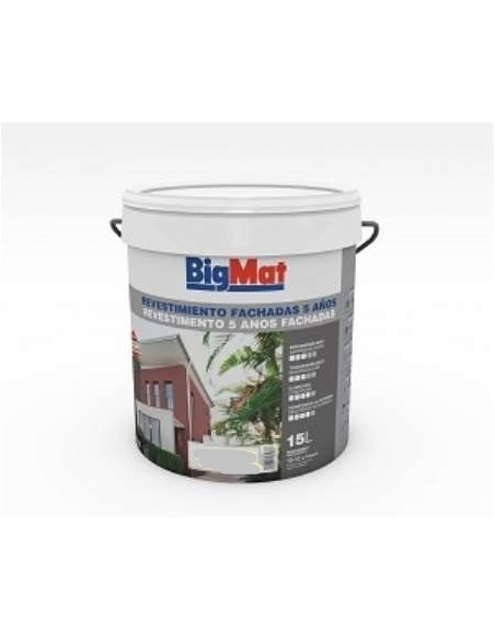 BOTE 15LT REVEST. FACH. 5A GRIS   BIGMAT