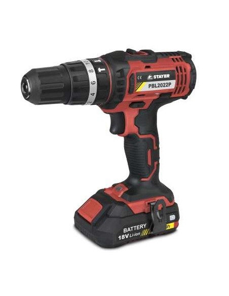 TALADRO ATORNILLADOR PERCUTOR 18V PBL 20
