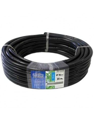 TUBERÍA 16MM X 25M  NEGRO