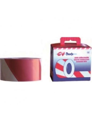 CAJA ROLLO CINTA SEÑAL. 200MT 10CM *CV