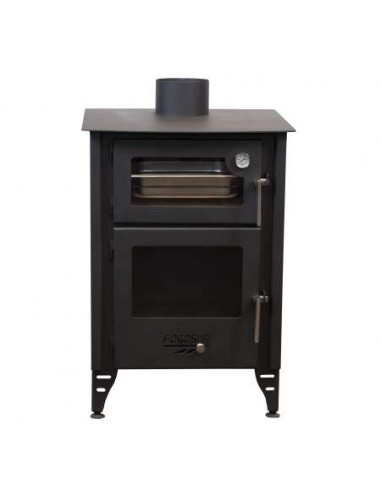 CHIMENEA DE LEÑA NERVA CON HORNO