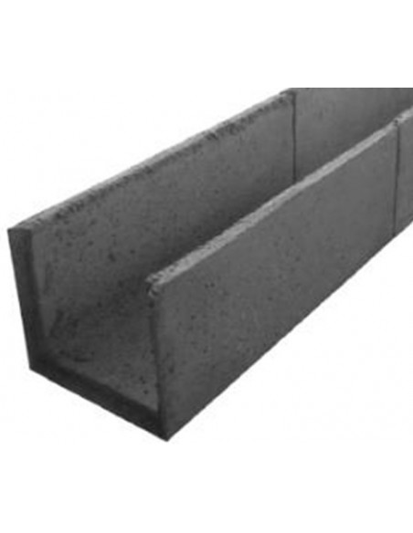 PZA.ACEQUIA HORMIGON 45X5X100 IN.35X35