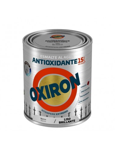 BOTE 750 ESM.AGUA LISO BLANCO BRI.OXIRON