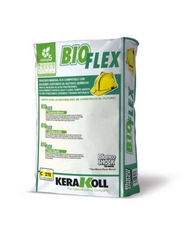 of.SACO 25KG ADHESIVO BIOFLEX BLANCO K.