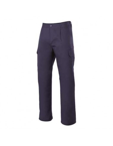 PANTALON MULTIBOLSILLOS T.46 AZUL MARINO