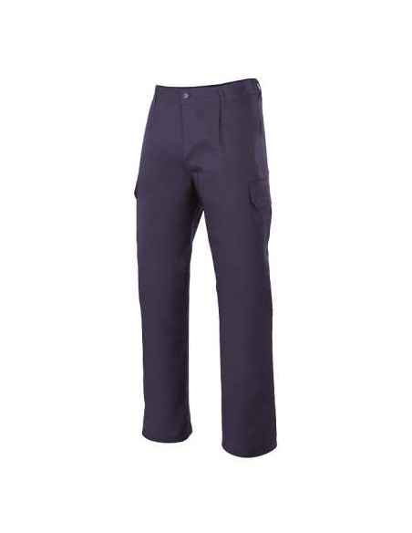 PANTALON MULTIBOLSILLOS T.46 AZUL MARINO